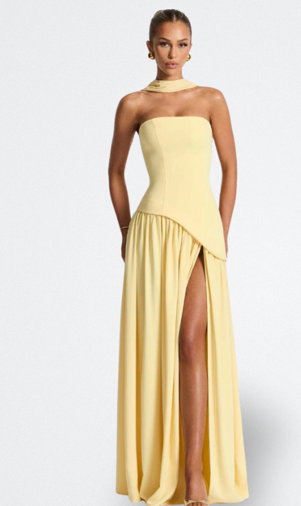 Aria | Abito Lungo Senza Spalline