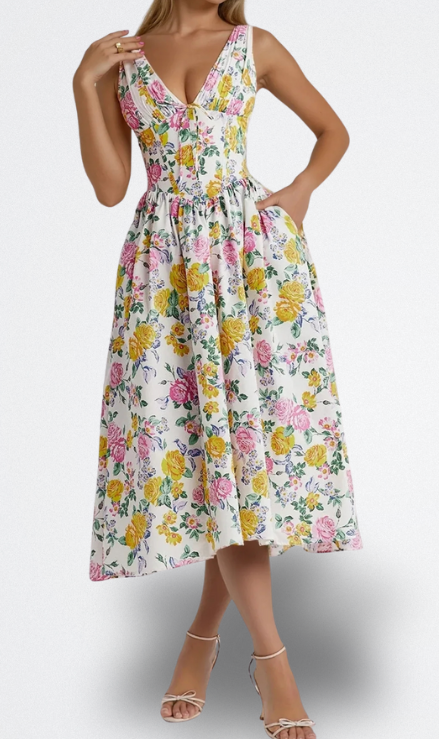 Aurora Abito Estivo Elegante