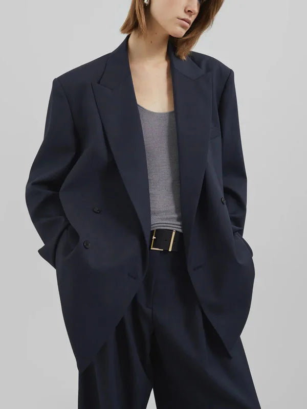 Sofia | Blazer Doppiopetto Blu Navy