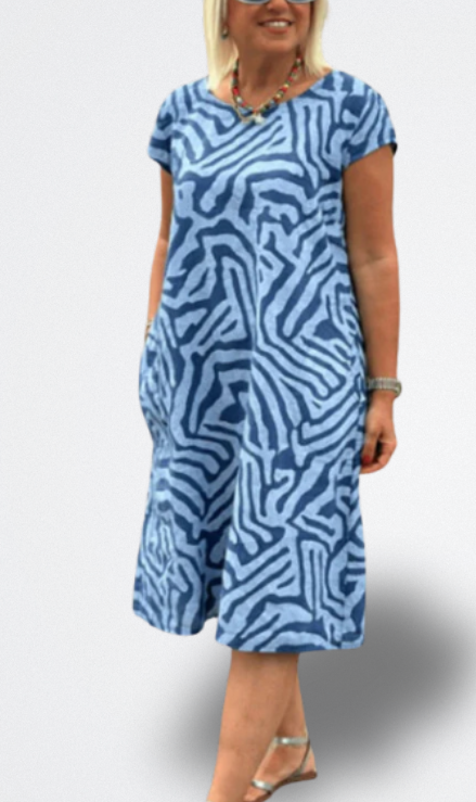 Amaris Vestito Bohemio con Fiori