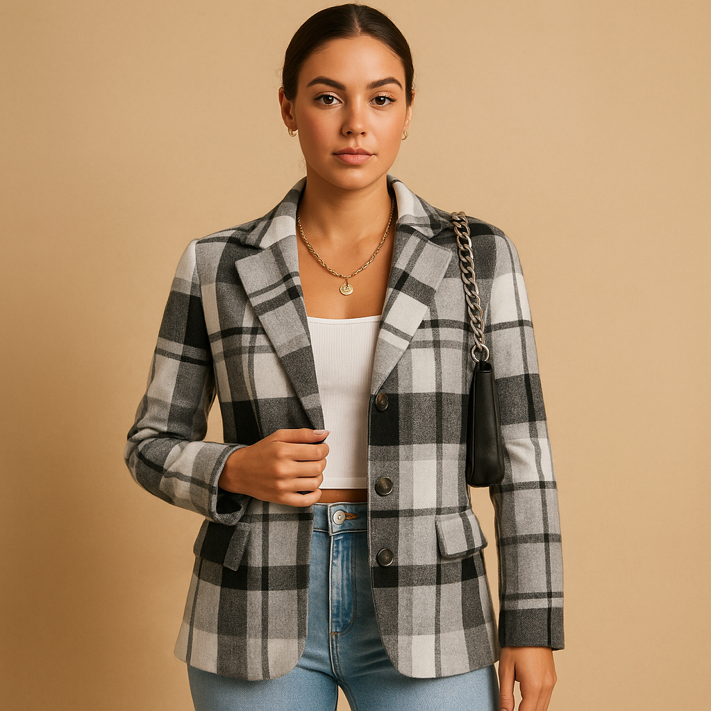 Blazer elegante con una vestibilità flattering per donne | Danique