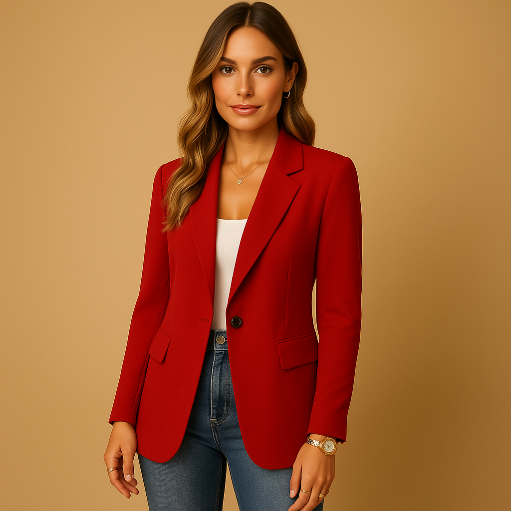 Blazer aderente con vestibilità comoda per donne | Yara