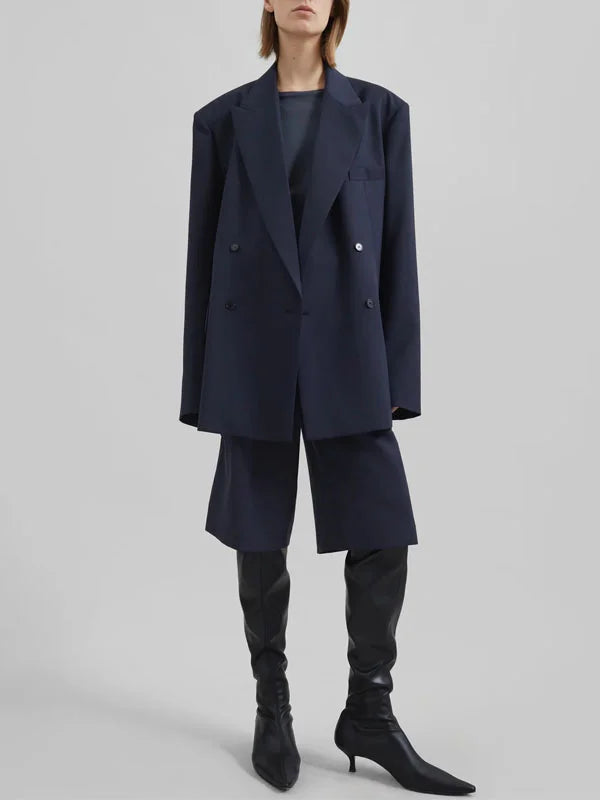 Sofia | Blazer Doppiopetto Blu Navy