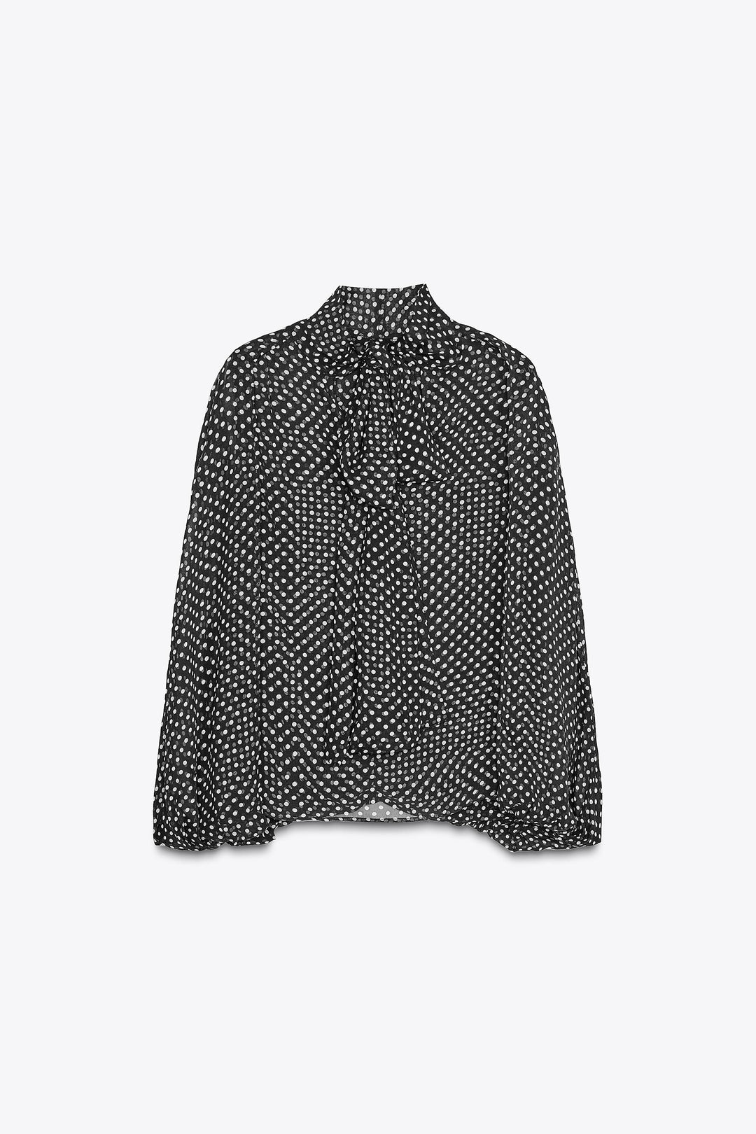 Sofia™ | Blusa con Fiocco e Mantella