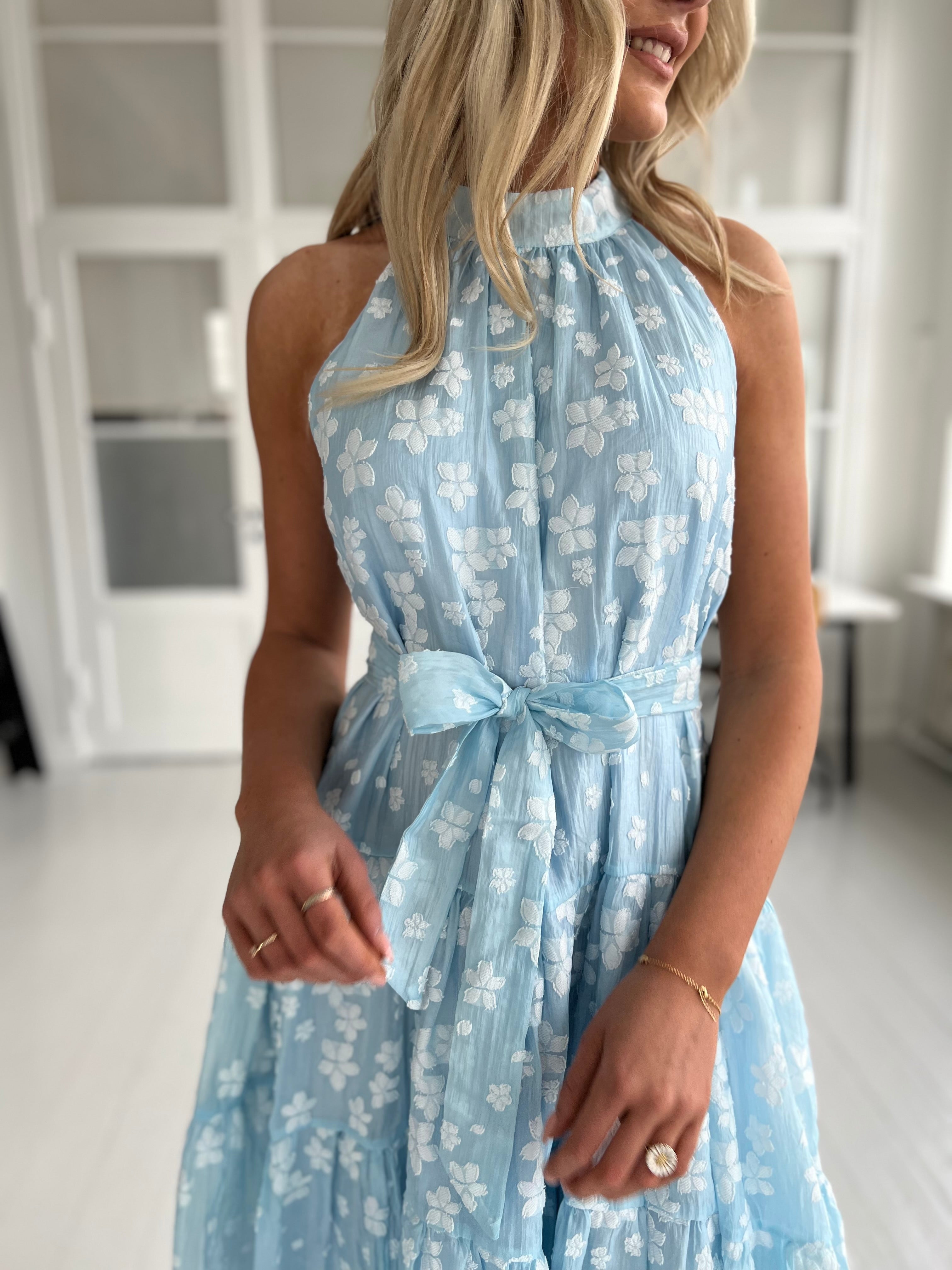 Victoria™ | Lily McBee Blue Flower Dress