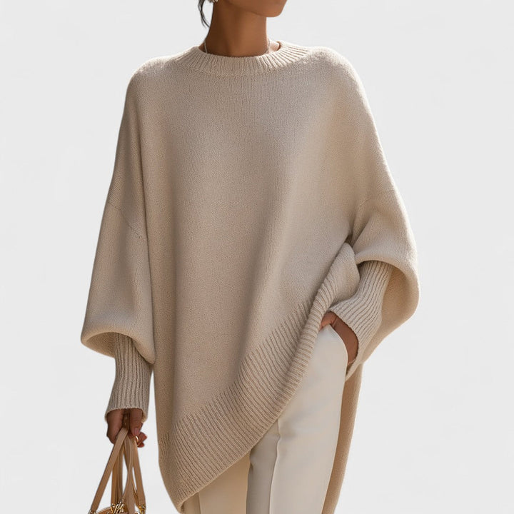 Mandy – Poncho Oversize Eleganza Semplice