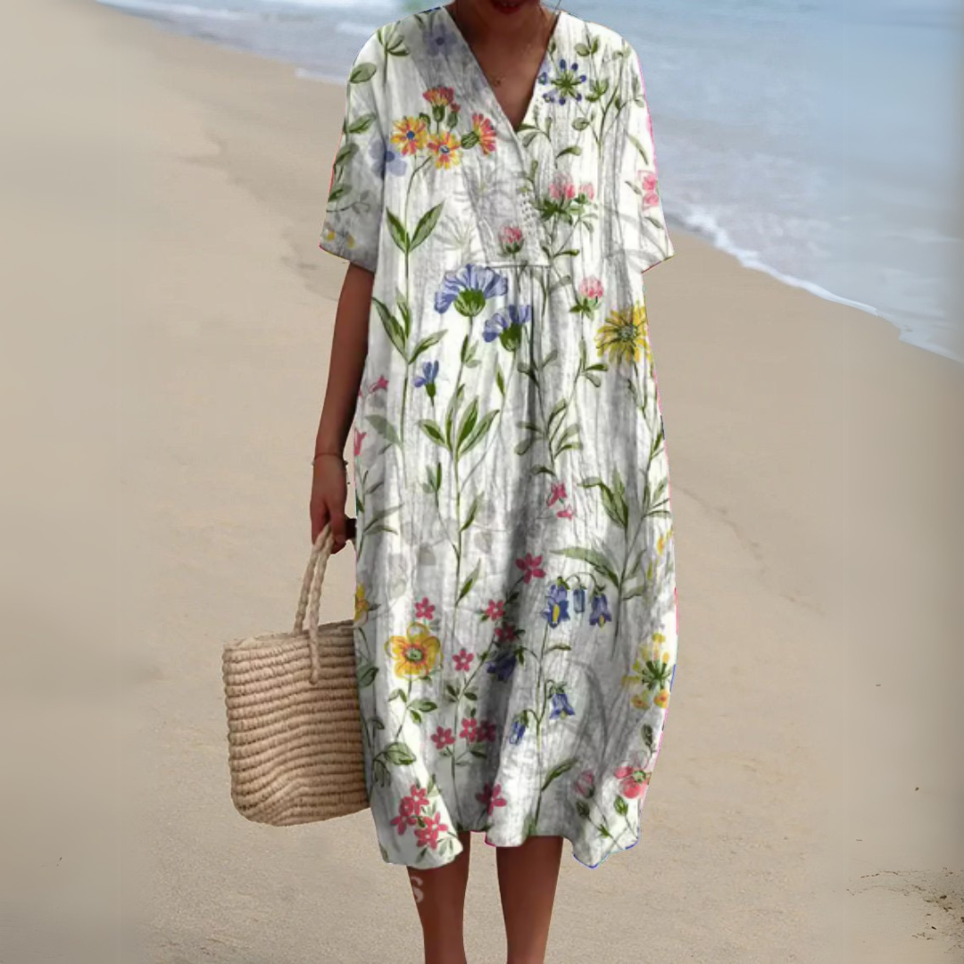 Audrey - Abito Floreale Elegante