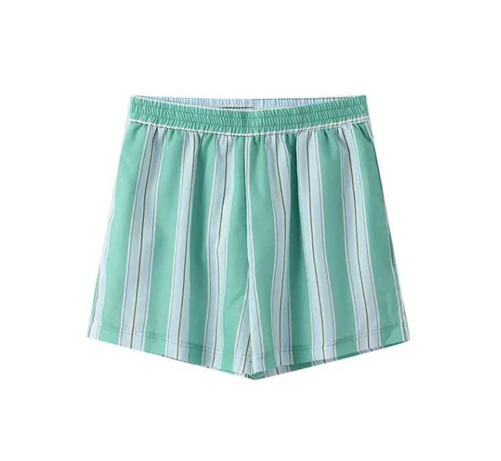 Sofia™ | Conjunto de Shorts e Blusa a Righe