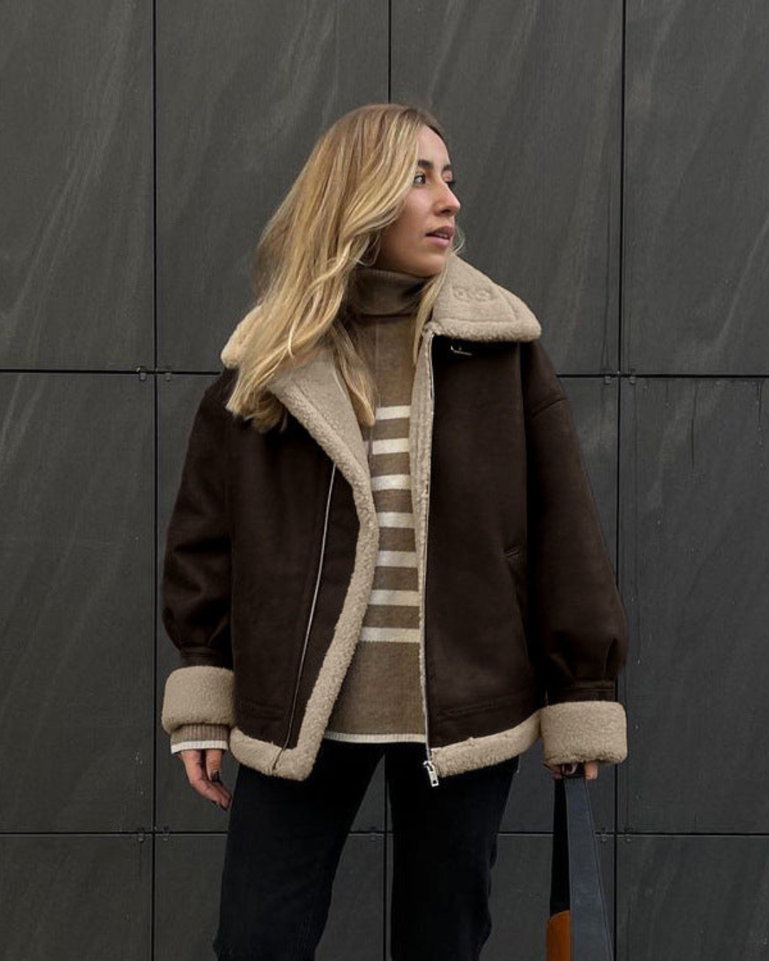 Victoria™ | Banbury Suede & Shearling Jacket