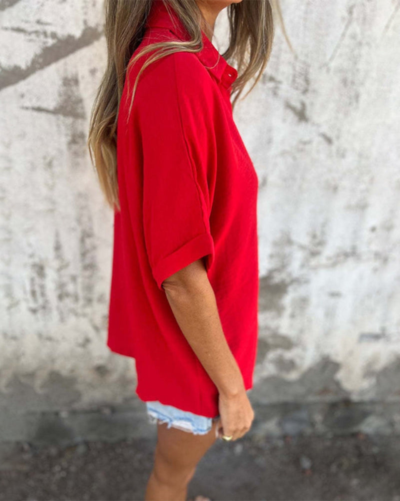 Sirena | Camicia Casual con Colore e Stile – Per un’Eleganza Senza Sforzo