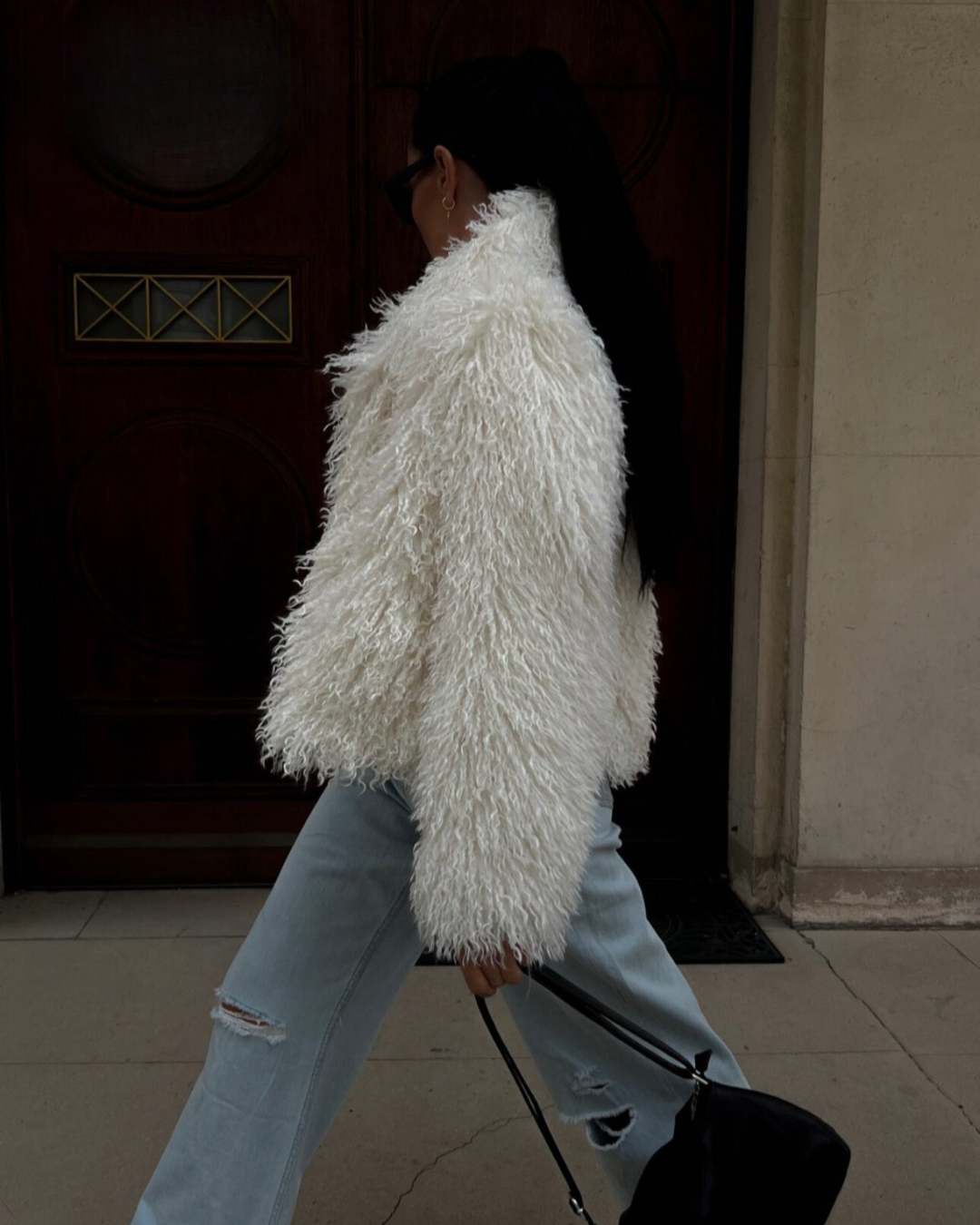 Victoria™ | Ferryhill Ivory Faux Fur Jacket