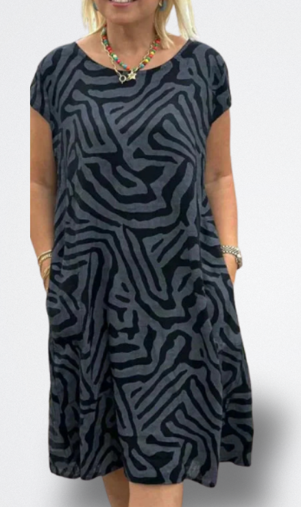 Amaris Vestito Bohemio con Fiori