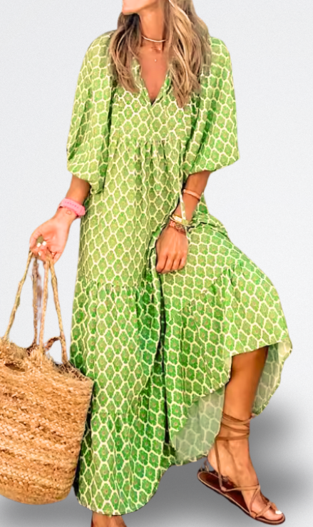 Inaya Vestito Lungo Bohemien