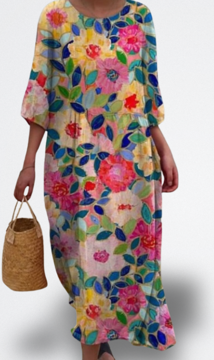 Marlen Vestito Lungo Boho