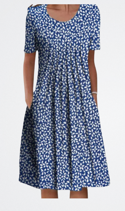 Ariana | Vestito Floreale che Valorizza la Figura