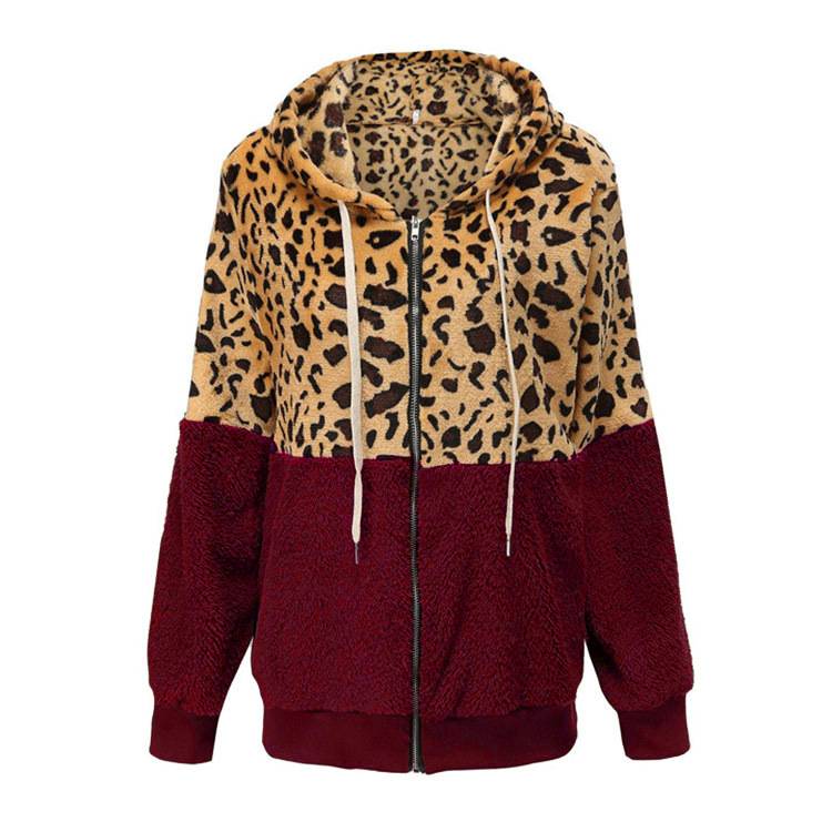 Lea - Felpa in Fleece con Design Leopardo