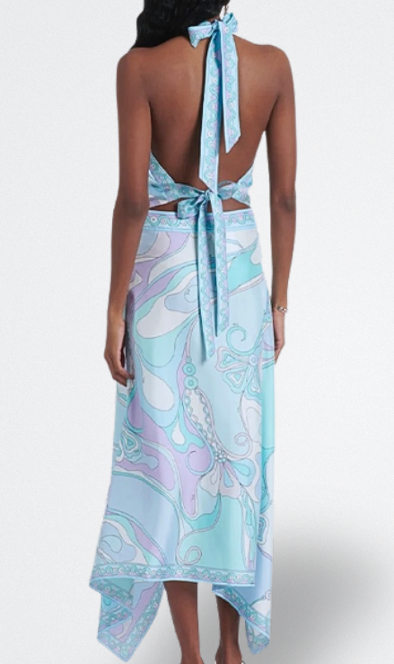 Saphira | Vestito Asimmetrico Estivo