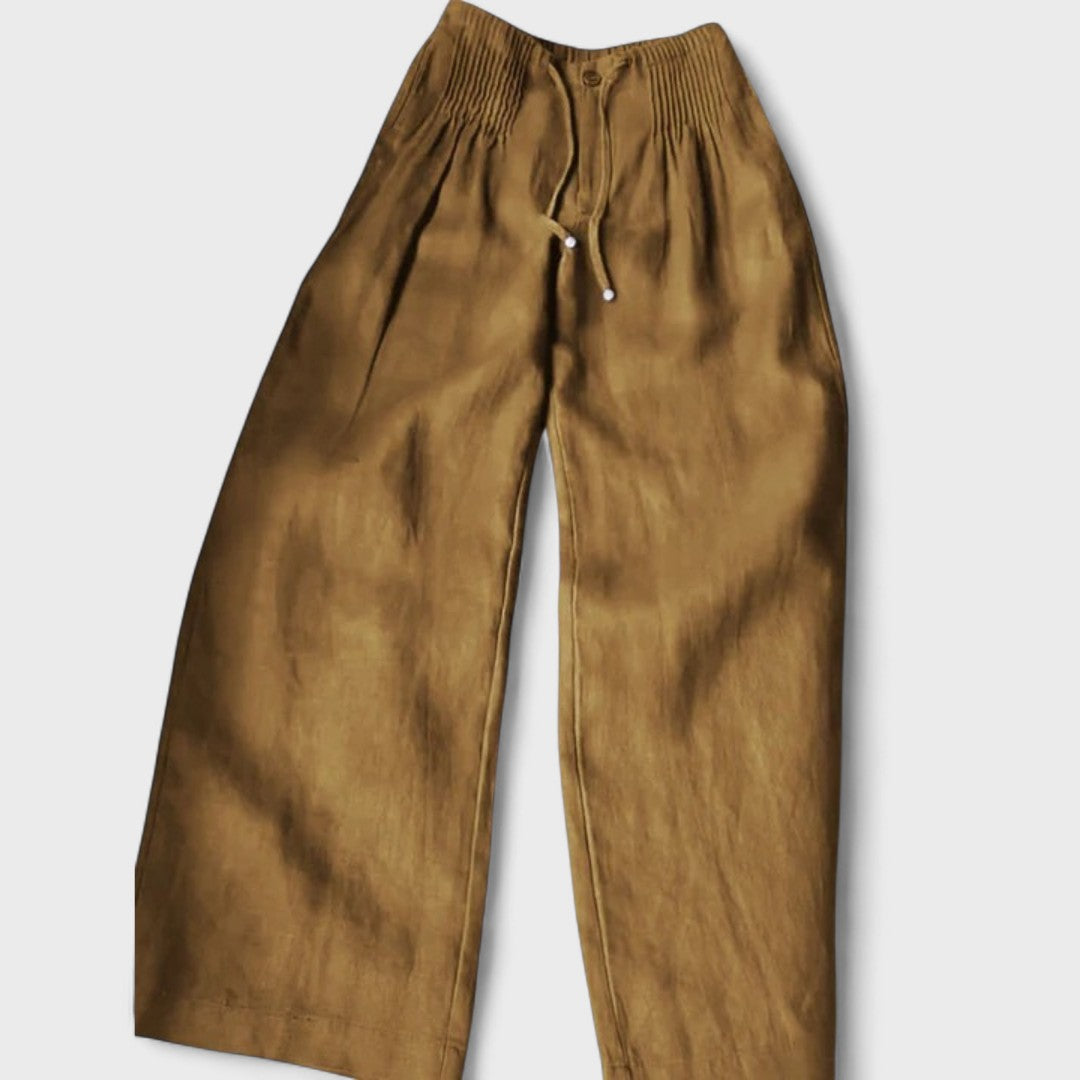 Isalie - Pantaloni a gamba larga