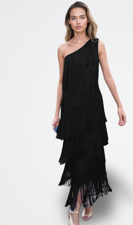 Vestito Lauren – Movimento con Frange