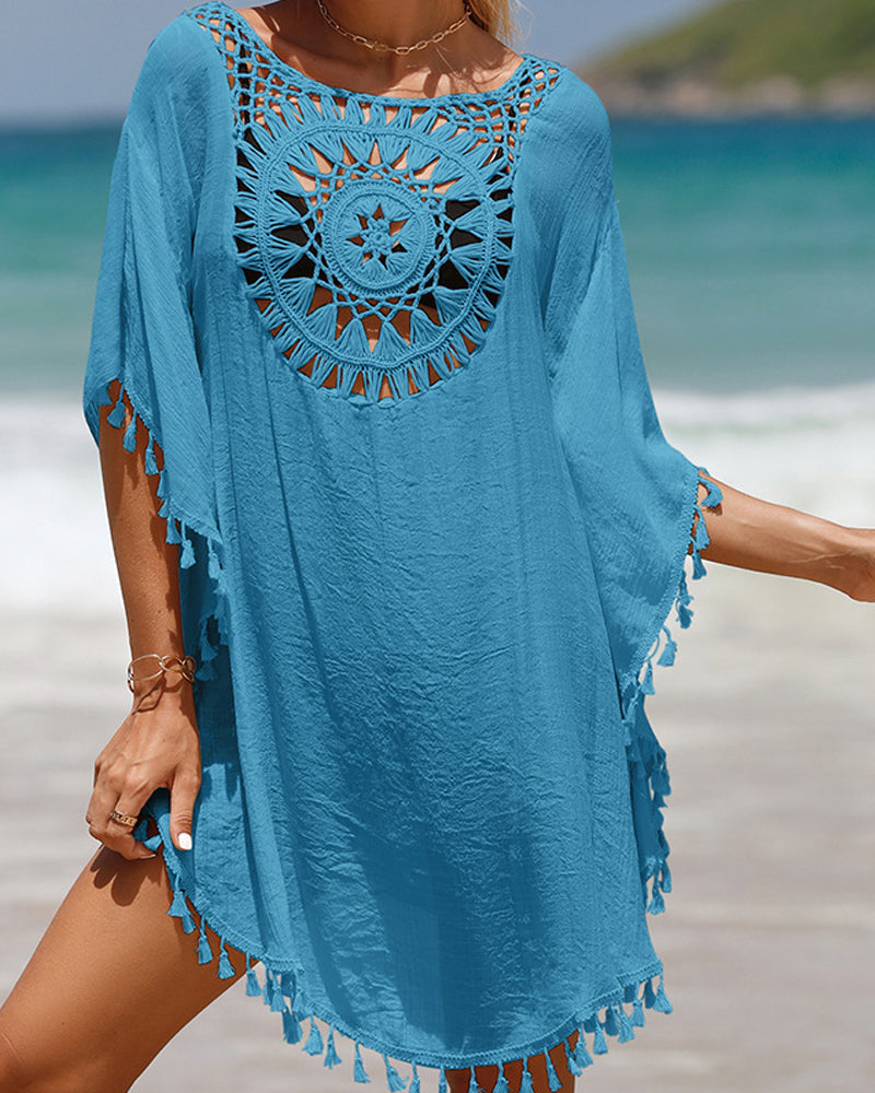 Victoria™ | Stylish Beach Cover-Up with Tassels