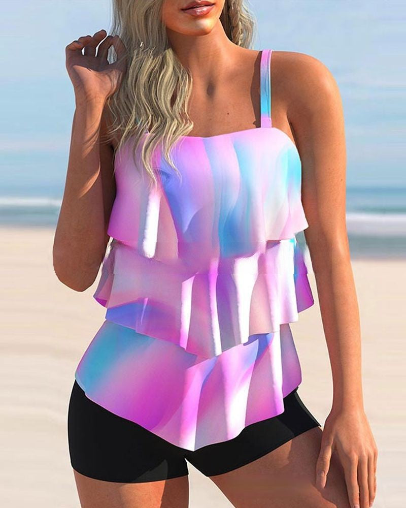 Victoria™ | Stylish Two-Piece Printed Tankini