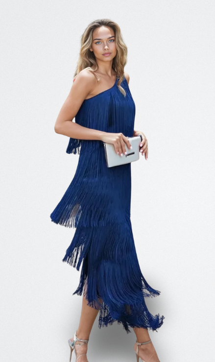 Vestito Lauren – Movimento con Frange