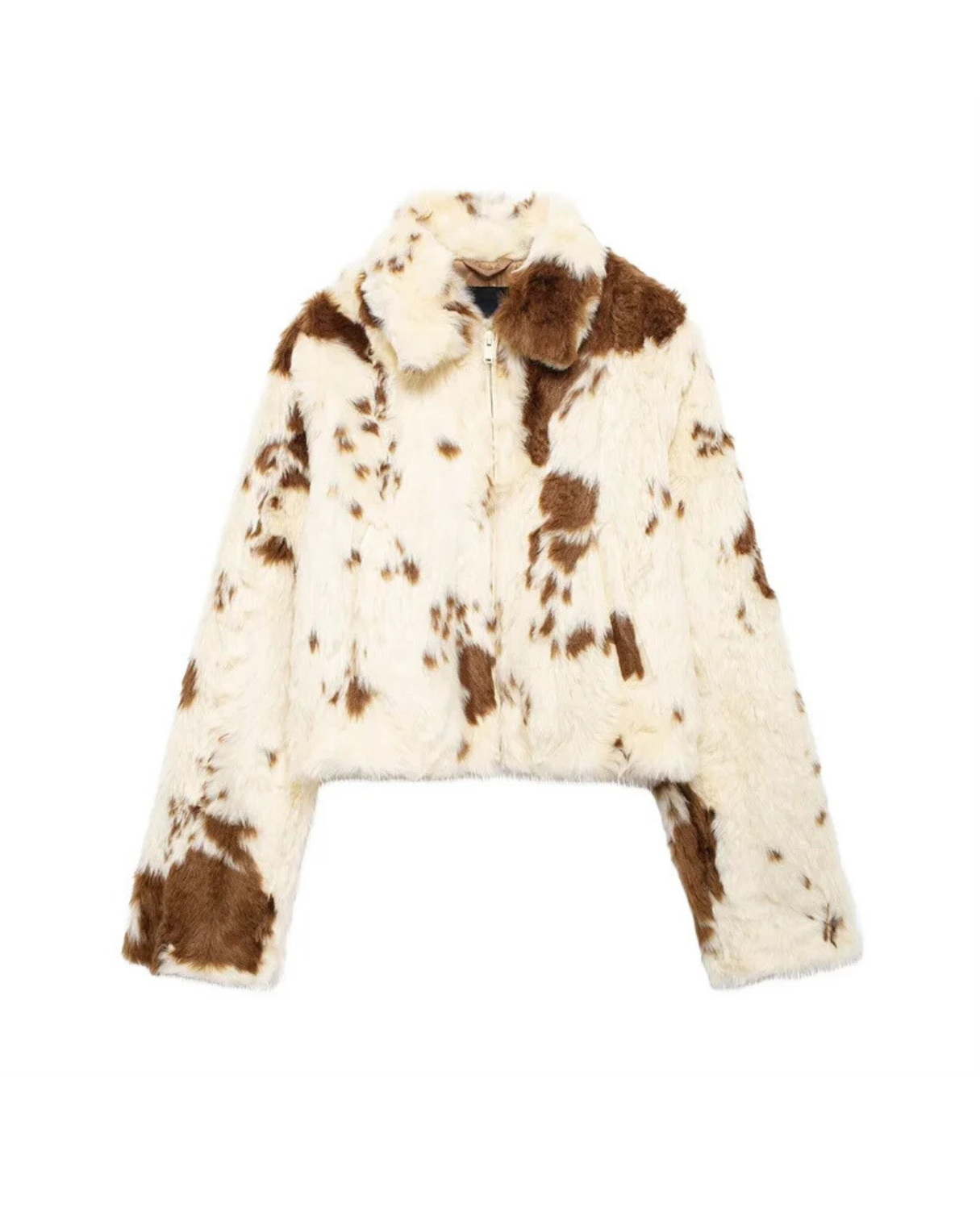 Victoria™ | Ferryhill Cowhide Faux Fur Coat