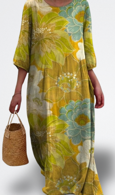 Marlen Vestito Lungo Boho