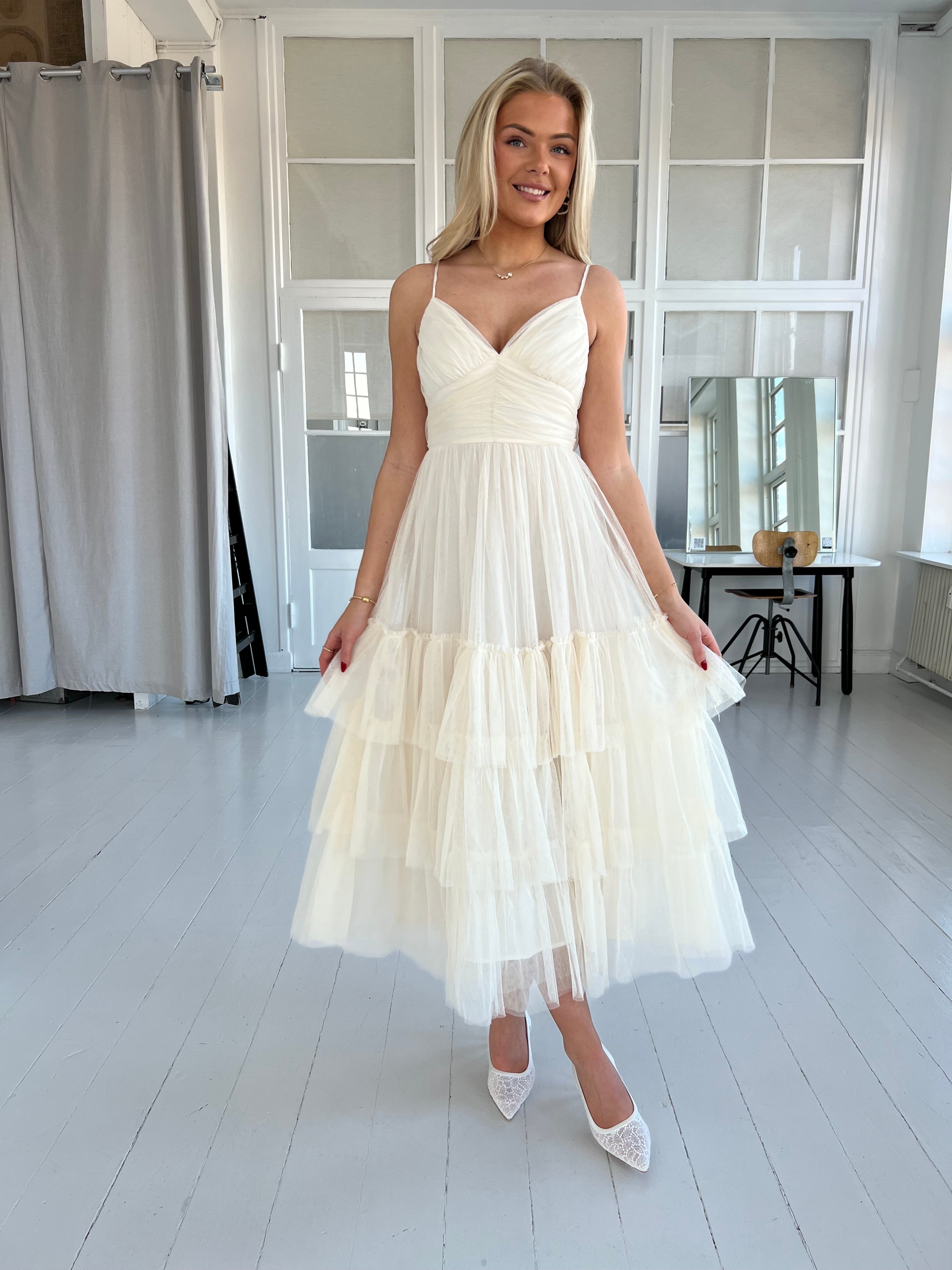 Victoria™ | Lily McBee Cream Tulle Dress