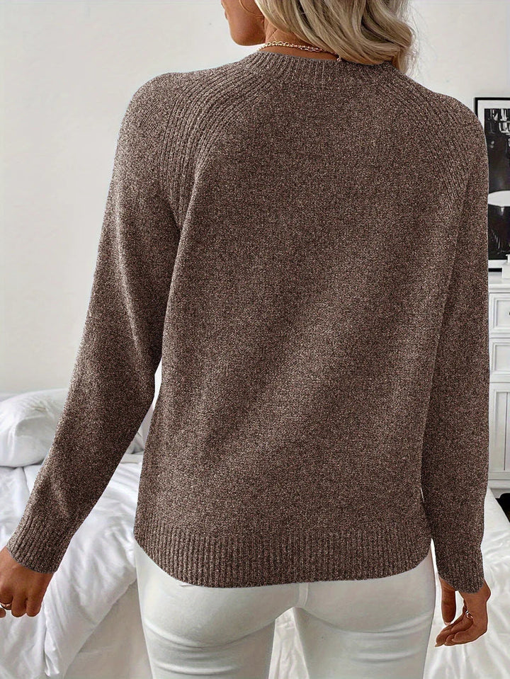 Pascuala – Maglione Elegante In Maglia Con Perle