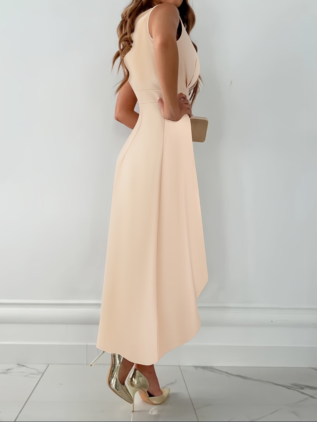 Victoria™ | Peplum Elegance Dress