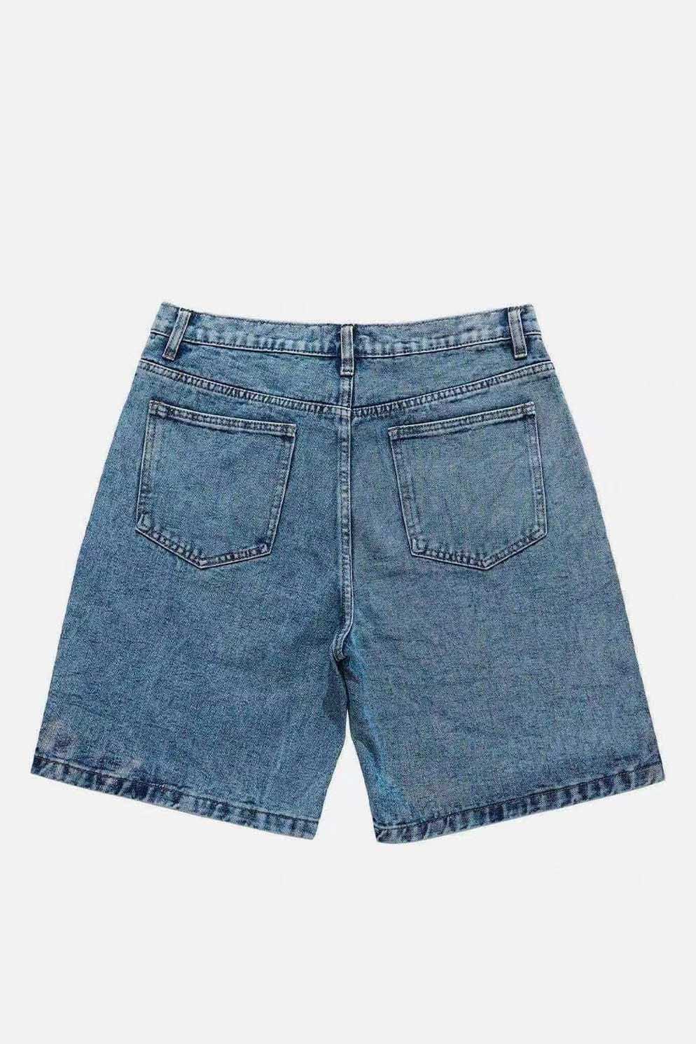 Sofia™ | Pantaloni cargo in denim a vita alta