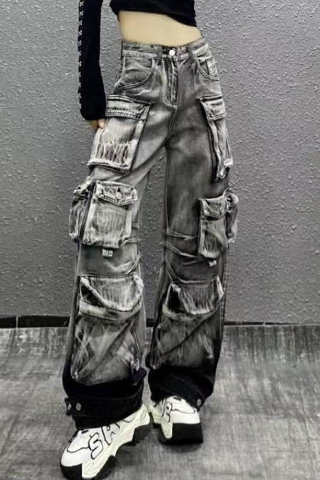 Sofia™ | Jeans dritti con eleganti dettagli in strass