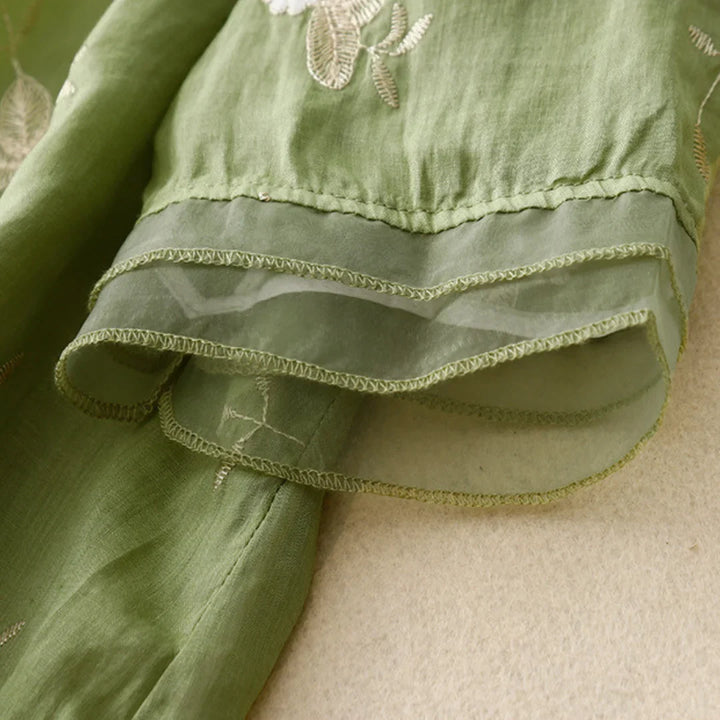 Laurienne™ | Blusa ricamata