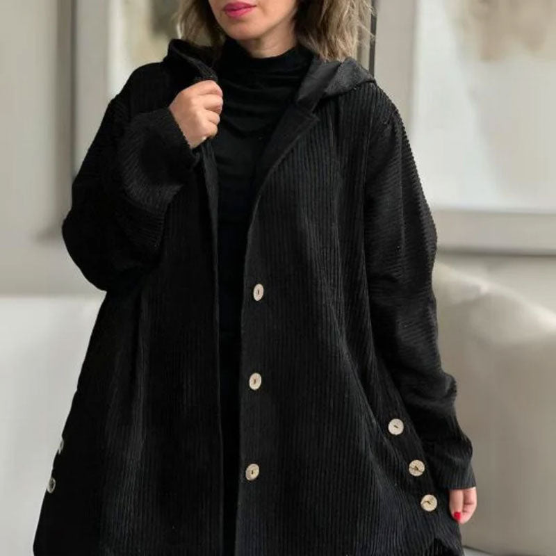 Lucia | Cappotto Leggero in Velluto