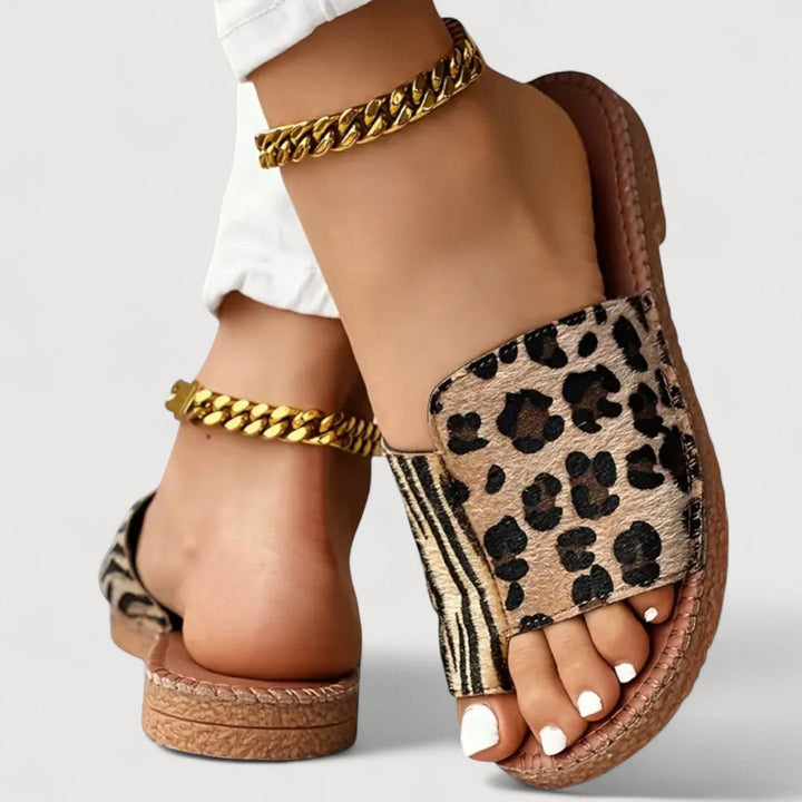 RACHELE | SANDALI LEOPARDO