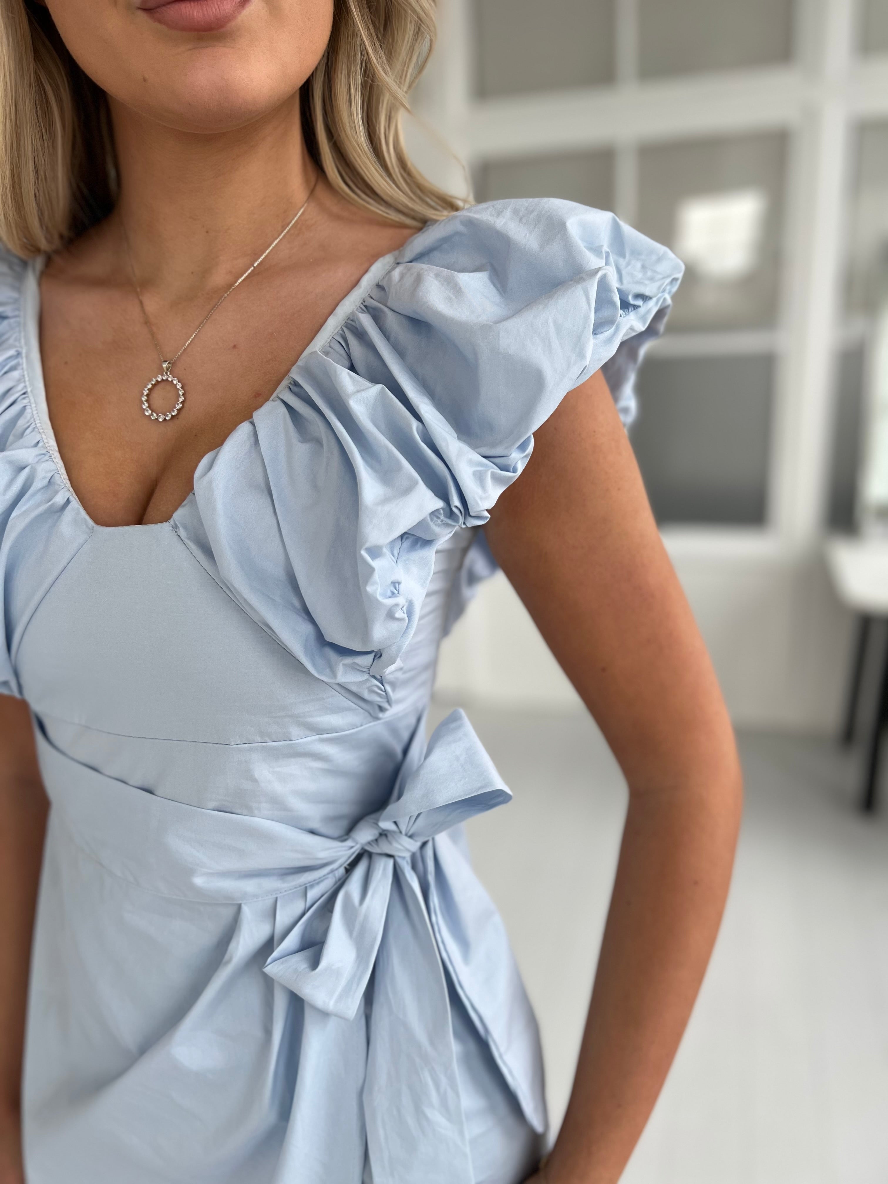 Victoria™ | Maya Pastel Blue Dress