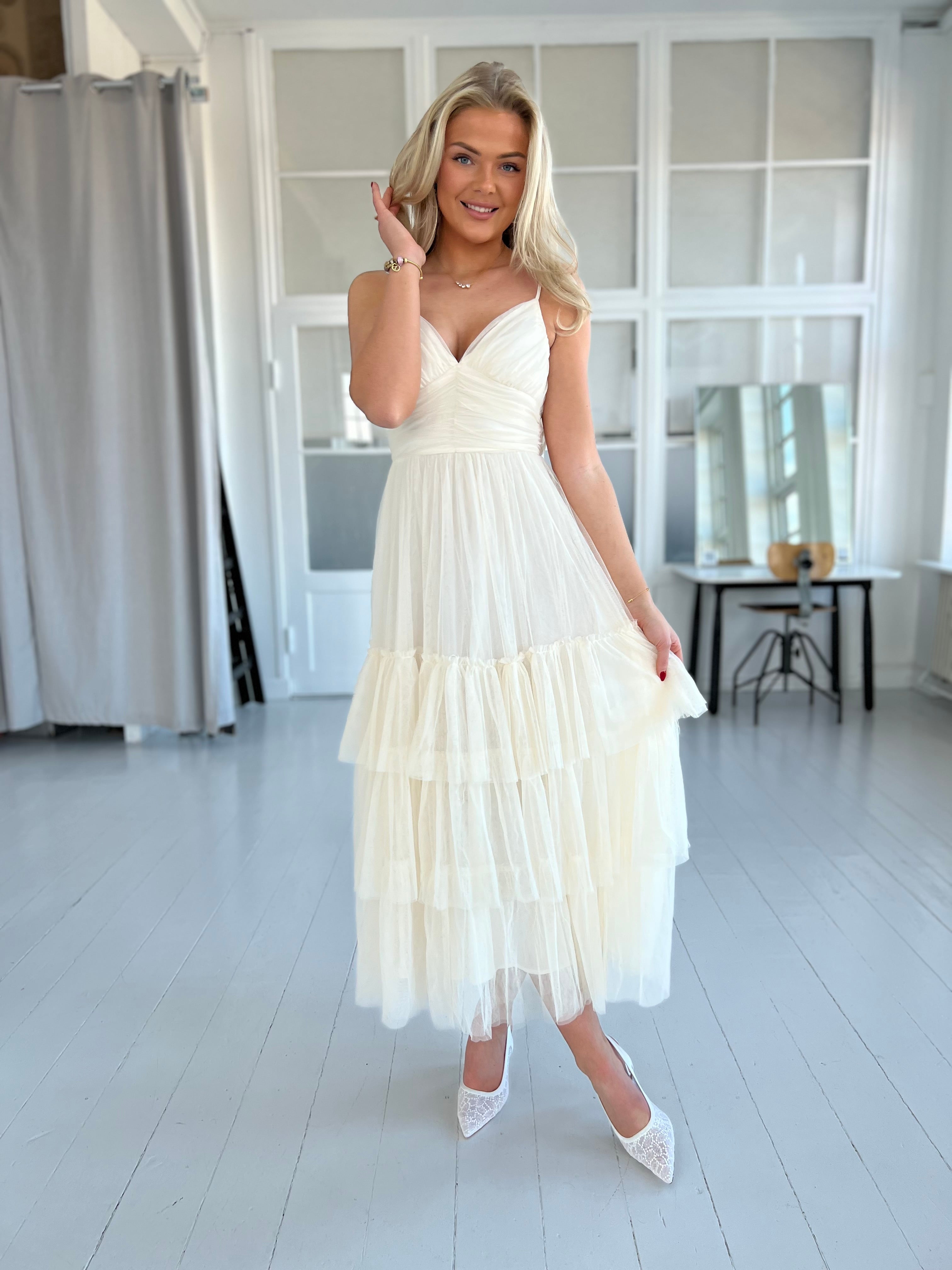 Victoria™ | Lily McBee Cream Tulle Dress