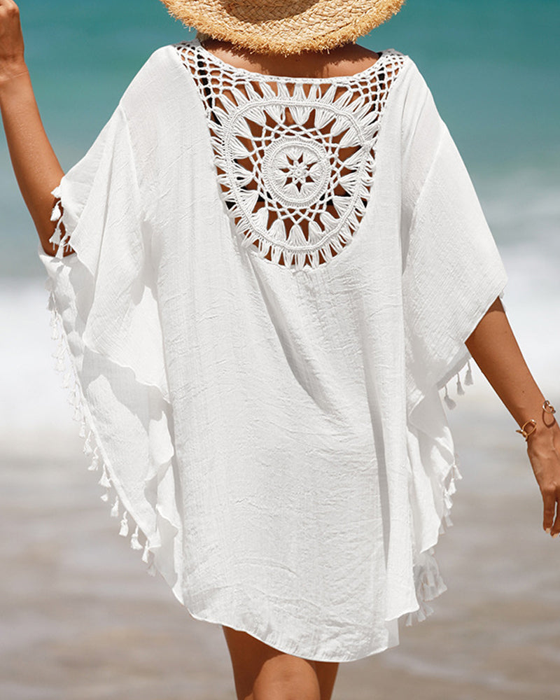 Victoria™ | Stylish Beach Cover-Up with Tassels