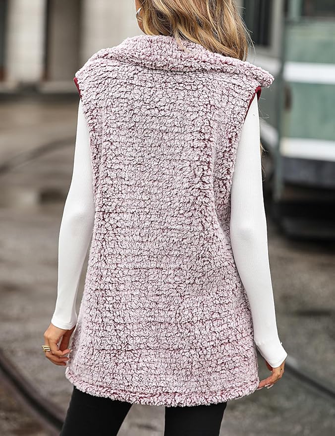 Sofia™ | Lina - Cardigan Lungo Senza Maniche