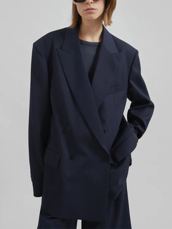 Sofia | Blazer Doppiopetto Blu Navy