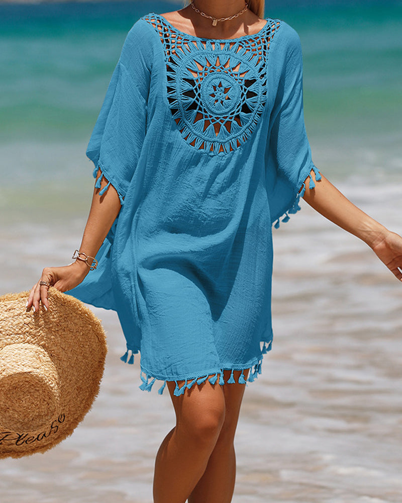 Victoria™ | Stylish Beach Cover-Up with Tassels