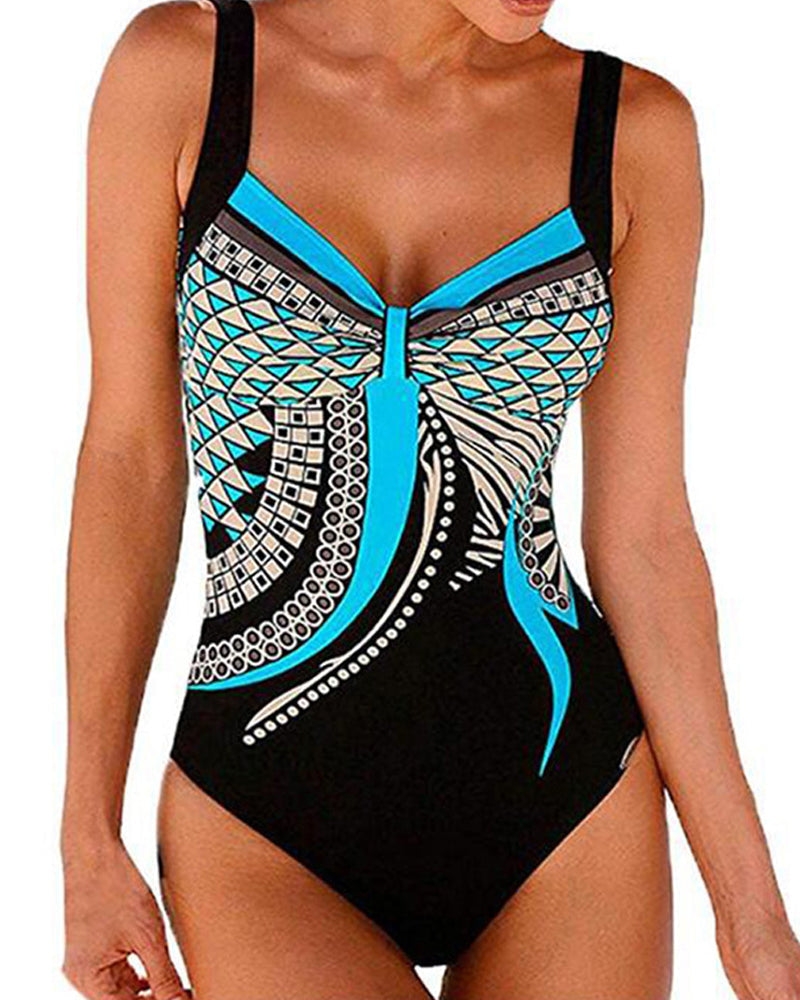 Victoria™ | Stylish Patterned One-Piece Swimsuit