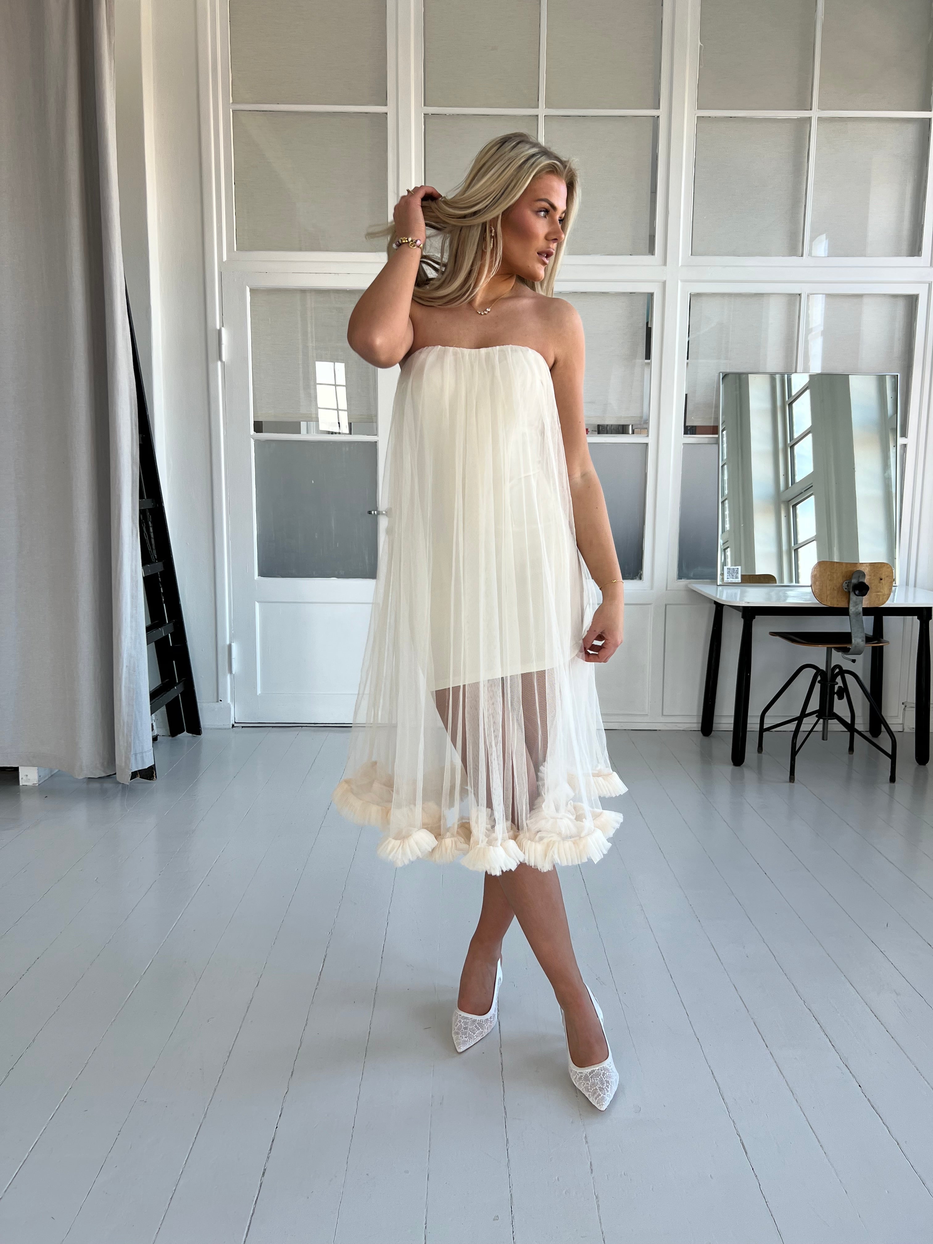 Victoria™ | Lily McBee Cream Doll Dress