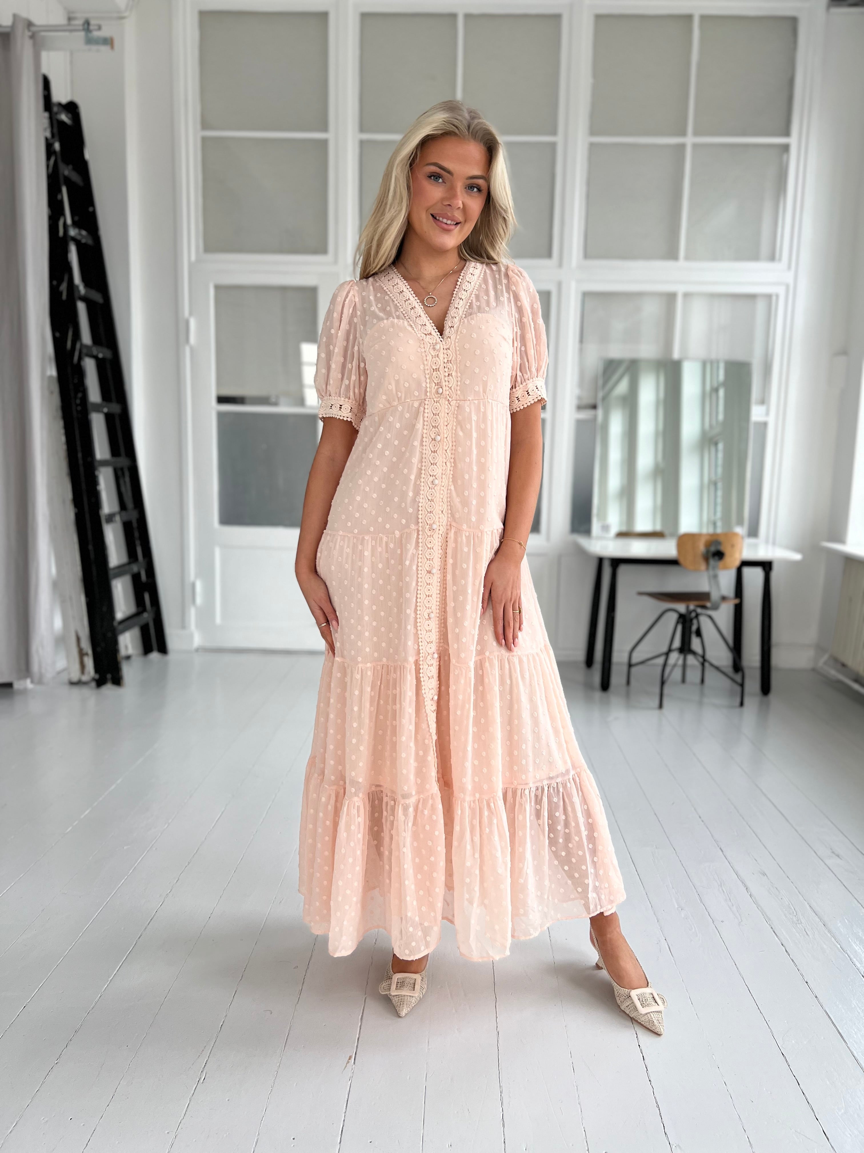 Victoria™ | Lily McBee Pink Dot Dress