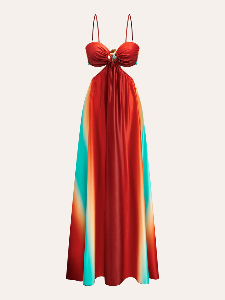 Soleina | Abito Maxi Colorato