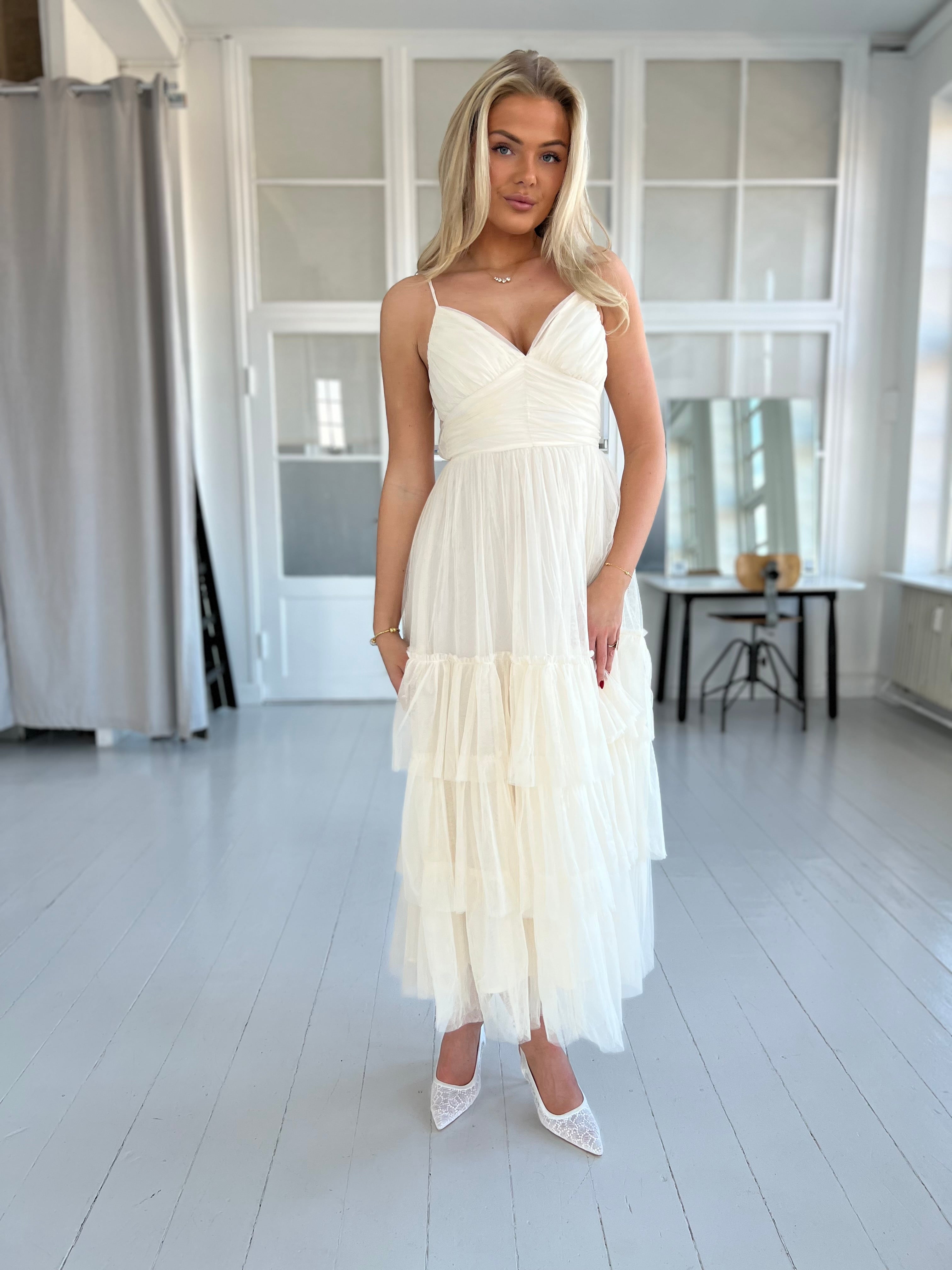 Victoria™ | Lily McBee Cream Tulle Dress