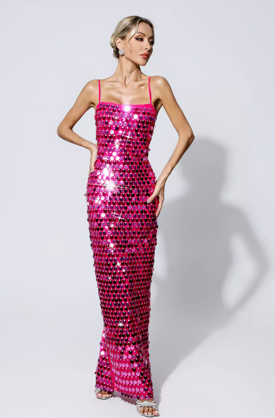 BRILLO - Abito con paillettes