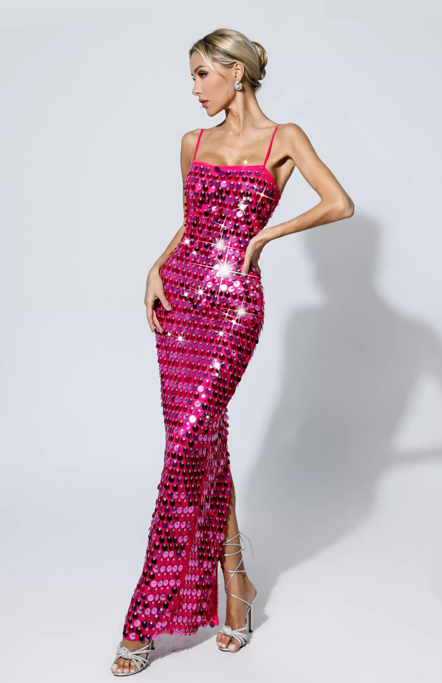 BRILLO - Abito con paillettes