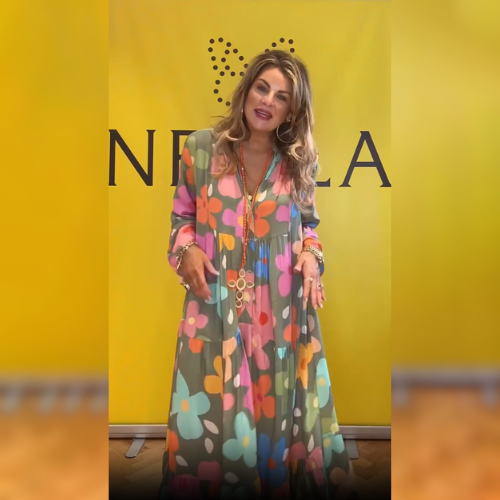 Luna™ - Abito floreale elegante